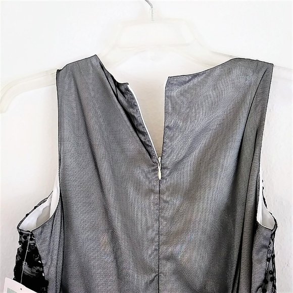 Black sequins formal party dress - Picture 3 of 7